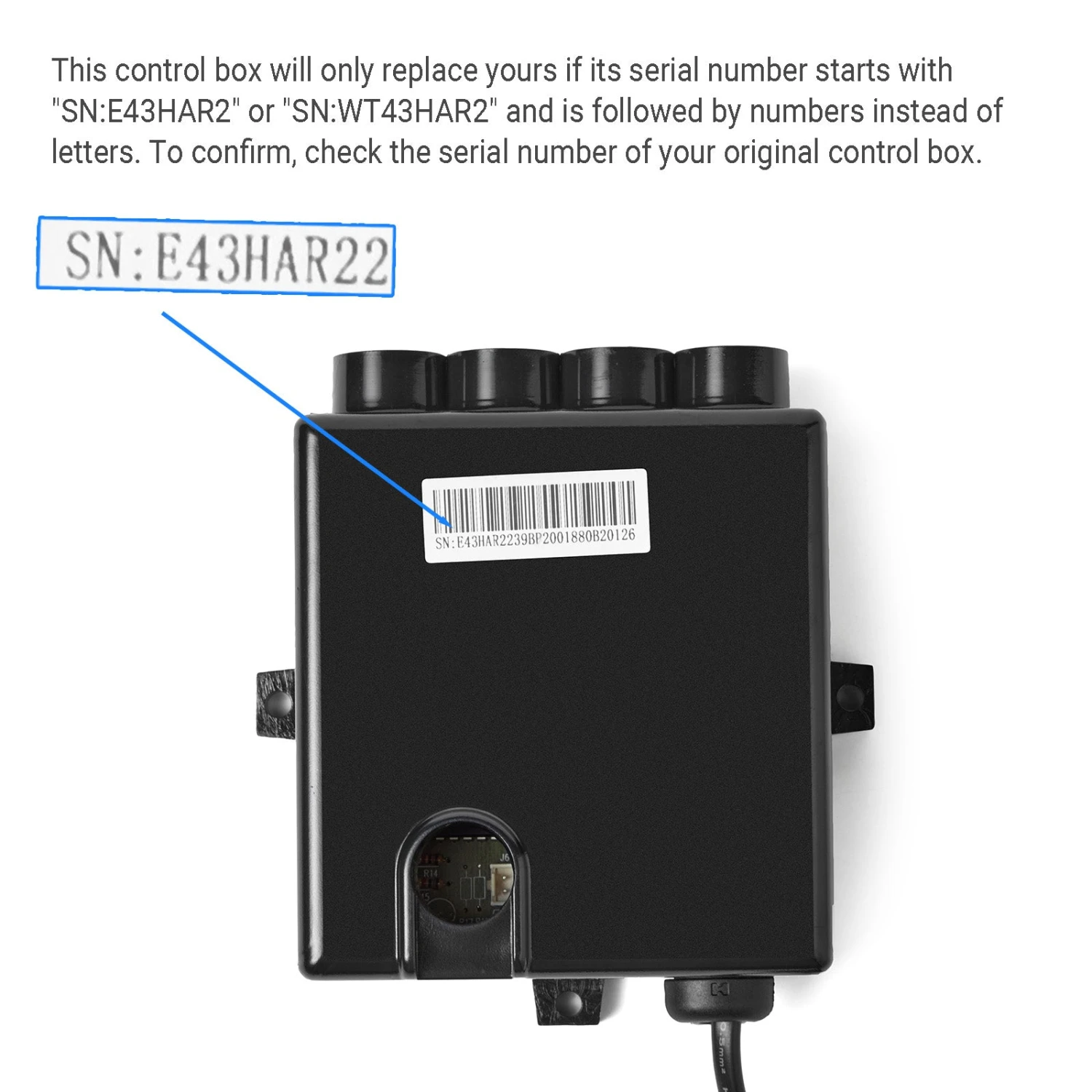 EMoMo HX43HAR2 Control Box Junction Box 3 EMoMo HX43HAR2 Control Box Junction Box - Image 3
