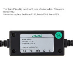 EMoMo RemoP20D 2 Button Switch With USB Charging Port 7 EMoMo RemoP20D 2 Button Switch With USB Charging Port -Home Tools Shop 0339