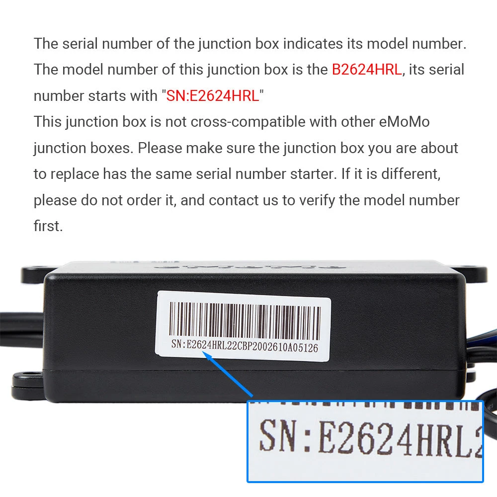 EMoMo B2624HRL Junction Box For Power Recliner/lift Chair/home Theater Chair 2 EMoMo B2624HRL Junction Box For Power Recliner/lift Chair/home Theater Chair - Image 2