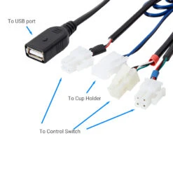 EMoMo E202A-L Junction Box For Home Theater Chair -Home Tools Shop 0361