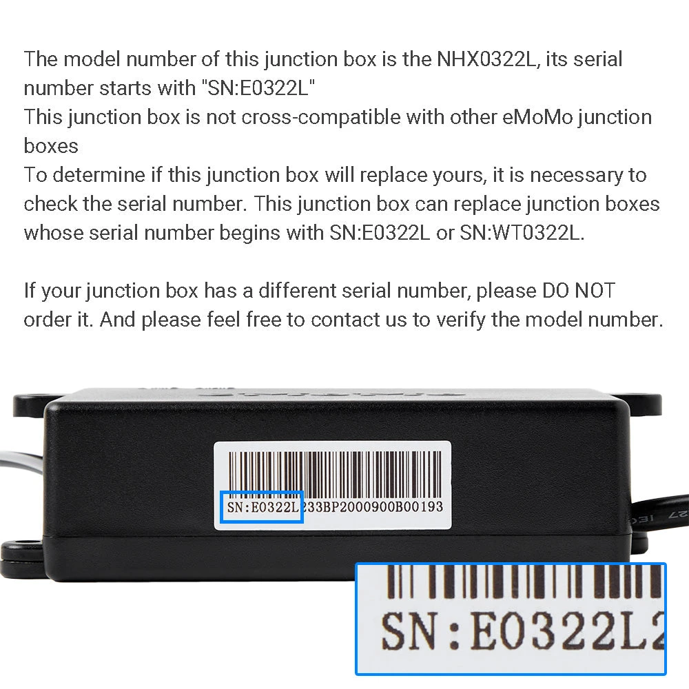 EMoMo NHX0322L Junction Box/Control Box For Recliner/lift Chair 2 EMoMo NHX0322L Junction Box/Control Box For Recliner/lift Chair - Image 2