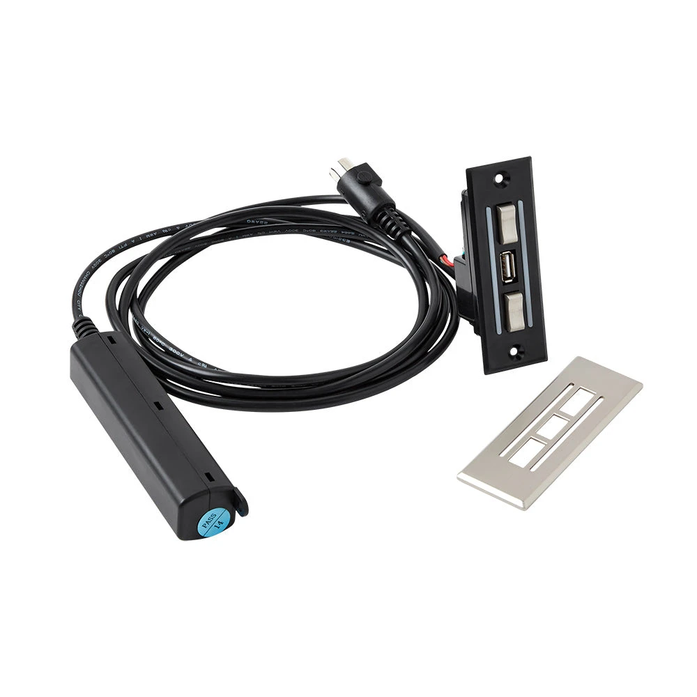 KDH134A-002 4 Button Switch For Power Recliner Or Lift Chair With USB Charging Port & 5 Pin Plugs 2 KDH134A-002 4 Button Switch For Power Recliner Or Lift Chair With USB Charging Port & 5 Pin Plugs - Image 2