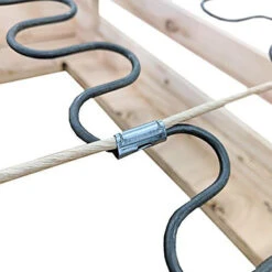 Saggy Sofa Repair Kit Zig-Zag Spring Paper Wrapped Balance Wire 33ft + 40 Clips -Home Tools Shop 11079712976 1201808601