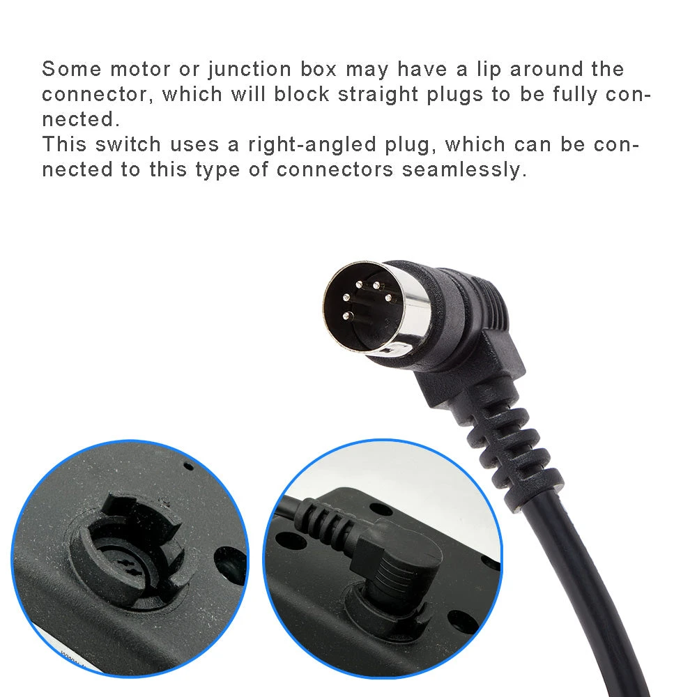 Limoss 501661 HC220+1 2 Button Switch For Recliner Or Lift Chair 4 Limoss 501661 HC220+1 2 Button Switch For Recliner Or Lift Chair - Image 4