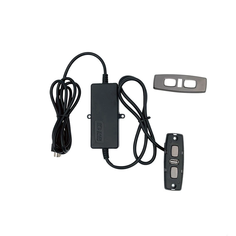 KDH120-007 4 Button Switch For Power Recliner Or Lift Chair With USB Port And 5 Pin Plugs 2 KDH120-007 4 Button Switch For Power Recliner Or Lift Chair With USB Port And 5 Pin Plugs - Image 2