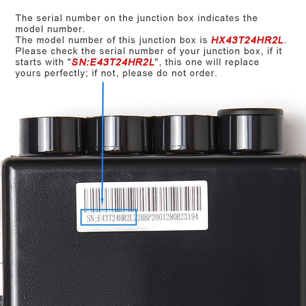 EMoMo HX43T24HR2L-2 Junction Box For Power Recliner 2 EMoMo HX43T24HR2L-2 Junction Box For Power Recliner - Image 2