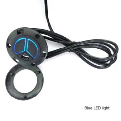 Universal Fixed 2 Button Remote Controller For Recliner Sofa With USB Charger & LED Light Round Shape -Home Tools Shop 20200709113412