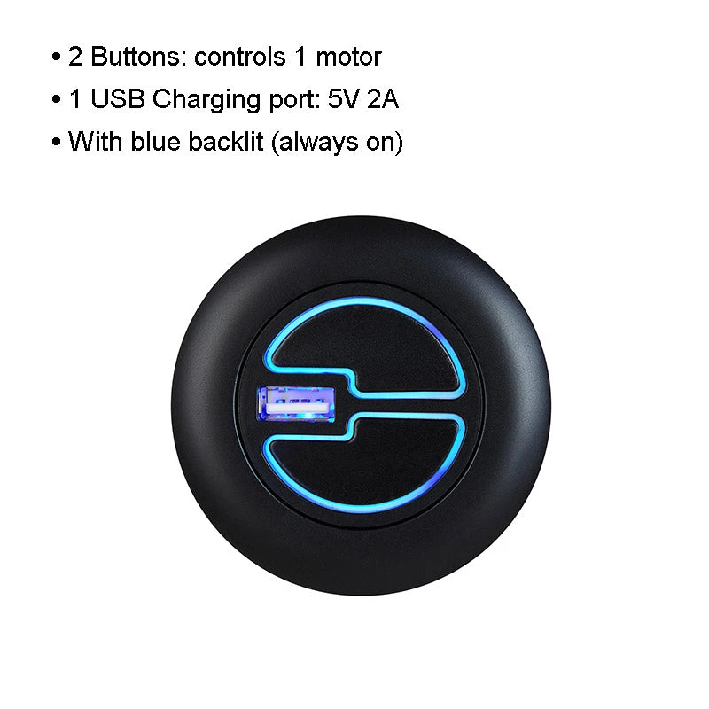 MLSK5-D (LSF) Fixed Switch For Recliner Lift Chair Sofa Couch 2 Button 5pin W/ USB 2 MLSK5-D (LSF) Fixed Switch For Recliner Lift Chair Sofa Couch 2 Button 5pin W/ USB - Image 2