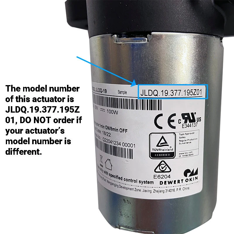 OKIN JLDQ.19.377.195Z01 Linear Actuator 2 OKIN JLDQ.19.377.195Z01 Linear Actuator - Image 2