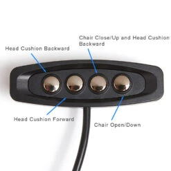 23300235X000 4 Button Switch For Power Recliner Or Lift Chair -Home Tools Shop 3X4A2125