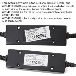 RMT WPS4C10025 4 Button Switch W/ USB Backlit For Recliner Lift Chair 7 RMT WPS4C10025 4 Button Switch W/ USB Backlit For Recliner Lift Chair -Home Tools Shop 3X4A8731