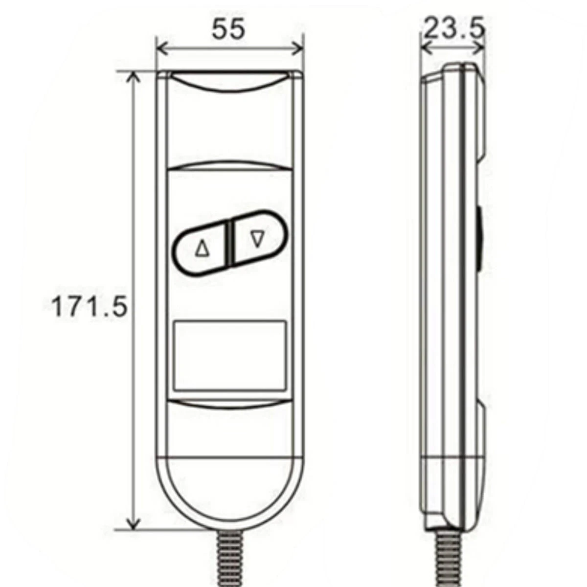 2 Buttons Remote Controller For Recliner Lift Chair W/ Round 5 Prong Plug 12 2 Buttons Remote Controller For Recliner Lift Chair W/ Round 5 Prong Plug - Image 12
