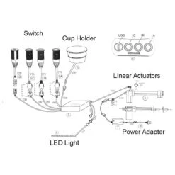 EMoMo E202A-R Junction Box /Control Box For Home Theater Chair 5 EMoMo E202A-R Junction Box /Control Box For Home Theater Chair -Home Tools Shop E202A R Z2044 V01 QY03 1 2