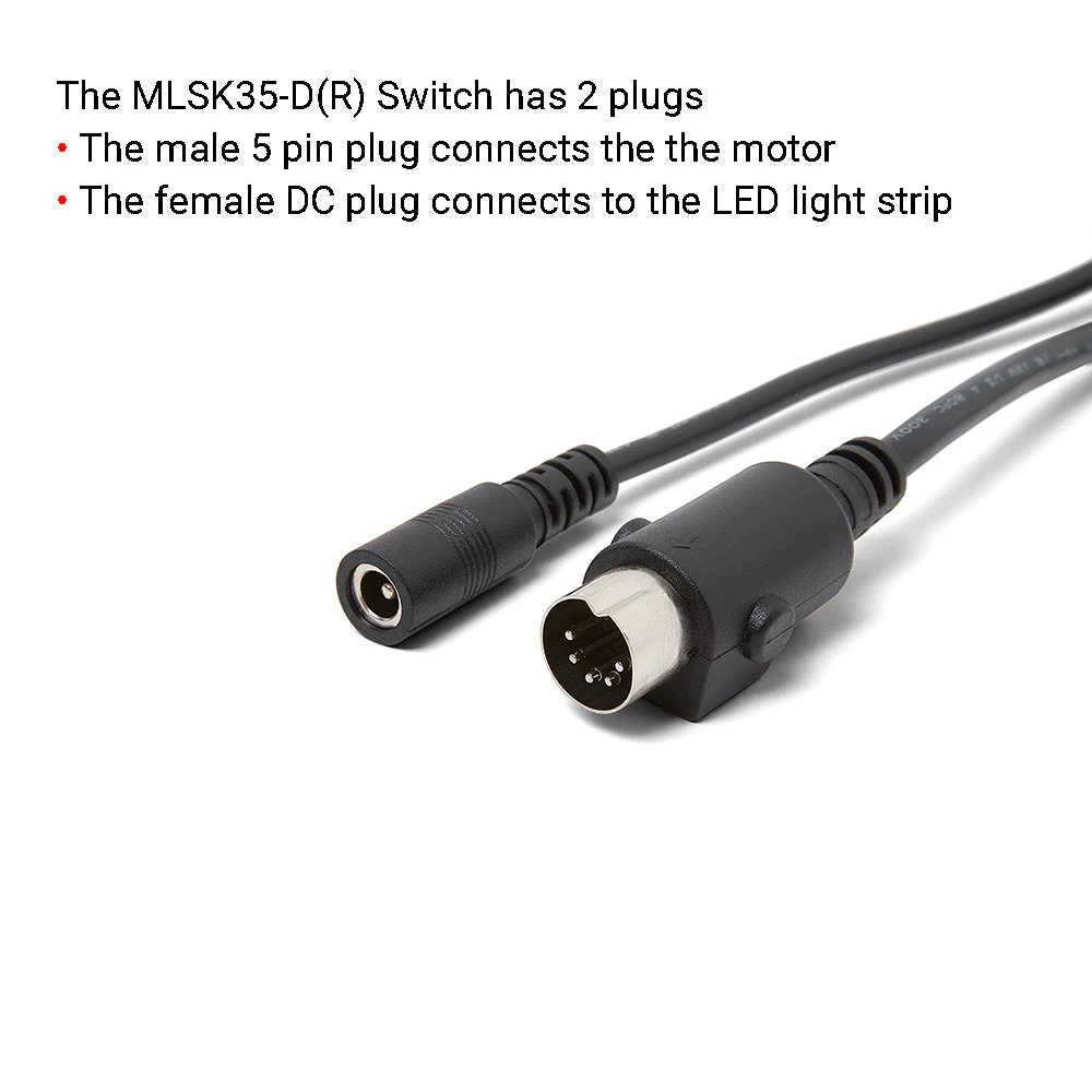MLSK35-D(R) 5-Button Switch For Power Recliner Chairs W/ USB 4 MLSK35-D(R) 5-Button Switch For Power Recliner Chairs W/ USB - Image 4