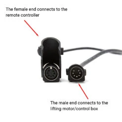 7 Pin Remote Controller Extension Cord For Recliner/Lift Chair Harness Male To Female Handset Connection Cable -6.6ft 9 7 Pin Remote Controller Extension Cord For Recliner/Lift Chair Harness Male To Female Handset Connection Cable -6.6ft -Home Tools Shop IMG 0091