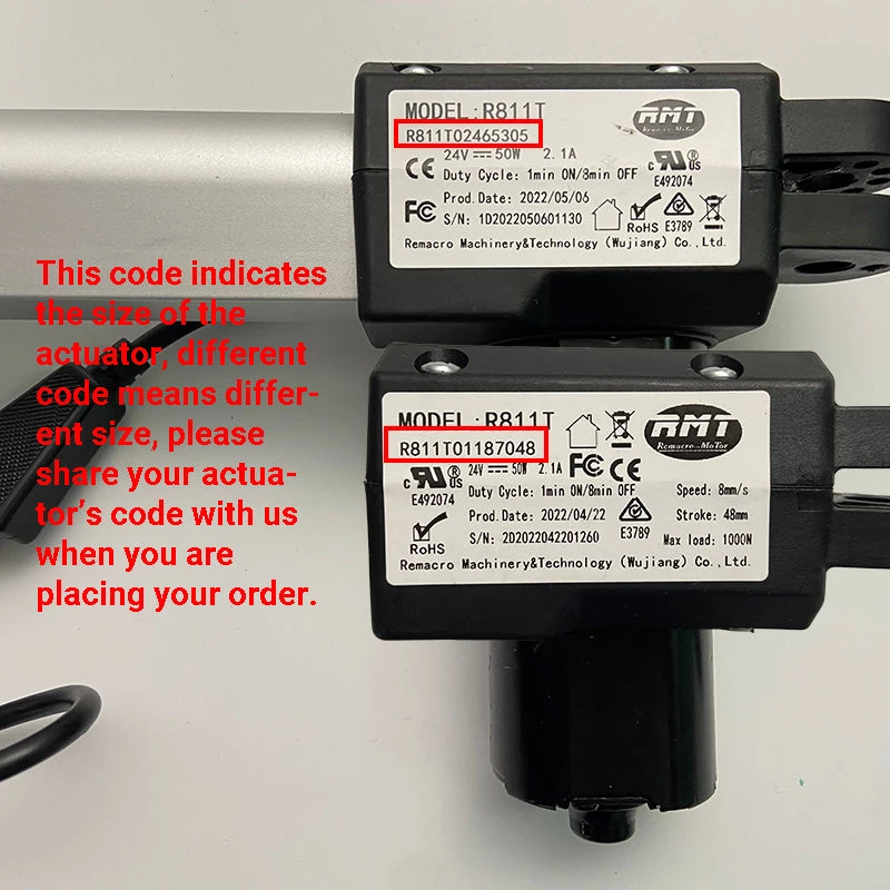 RMT R811T Linear Actuator Remacro Motor Assembly 4 RMT R811T Linear Actuator Remacro Motor Assembly - Image 4