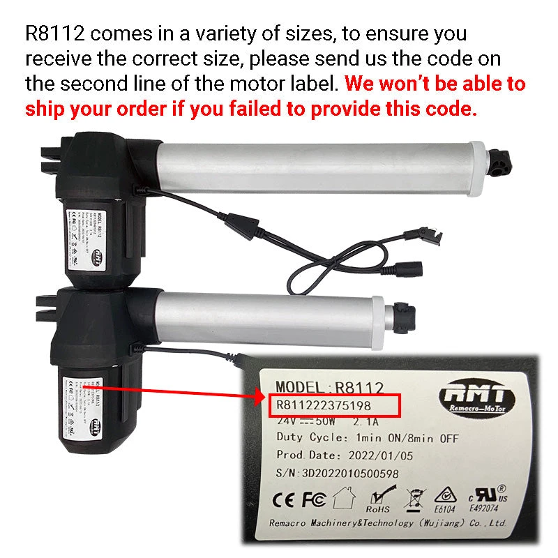 RMT R8112 Linear Actuator Remacro Motor 3 RMT R8112 Linear Actuator Remacro Motor - Image 3
