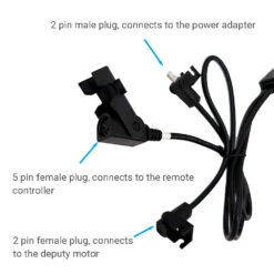 RMT R8123N2040333 Linear Actuator For Recliner/Lift Chair With Triple Plug -Home Tools Shop IMG 9720