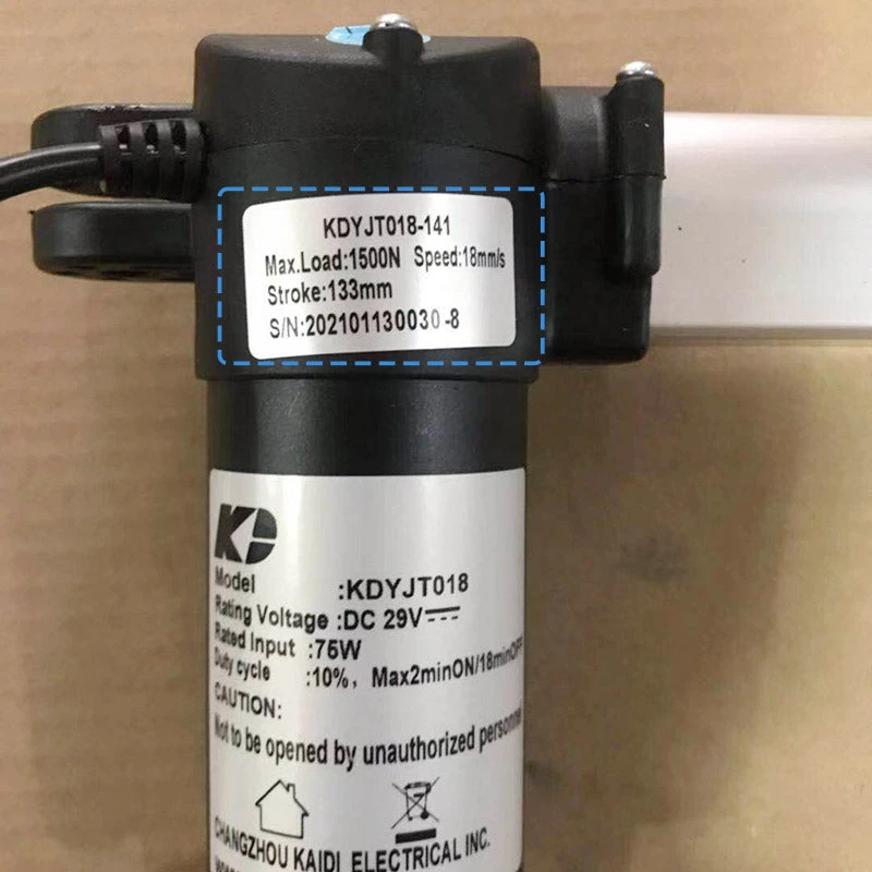 KDYJT018-141 Kaidi Linear Actuator For Power Recliner Lift Chairs Motor Replacement 2 KDYJT018-141 Kaidi Linear Actuator For Power Recliner Lift Chairs Motor Replacement - Image 2